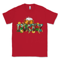 Red Lucky beers St. Patrick's Day Classic Tee - CowGirlArtShop