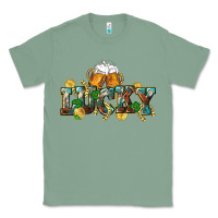 Sage Lucky beers St. Patrick's Day Classic Tee - CowGirlArtShop
