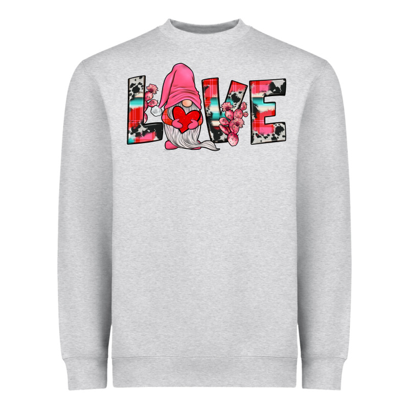 Gnome Love Heavyweight Sweatshirt by JahusDesignShop | Teevron