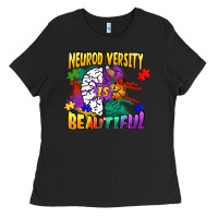 Black Neurodiversity is beautiful Ladies Tee - FaDigitalArtStudio