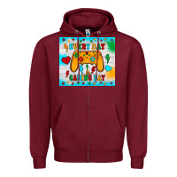 Burgundy every day is gaming day Zipper Hoodie - JahusDesignShop