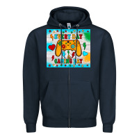 Navy every day is gaming day Zipper Hoodie - JahusDesignShop