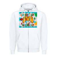 White every day is gaming day Zipper Hoodie - JahusDesignShop