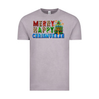 Vintage Zinc merry happy chrismukkah Vintage Tee - FaDigitalArtStudio