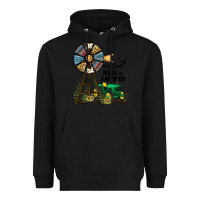 Black So God Made a Farmer Heavyweight Hoodie - JahusDesignShop