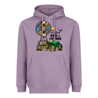 Lavender So God Made a Farmer Heavyweight Hoodie - JahusDesignShop