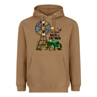 Toasted Coconut So God Made a Farmer Heavyweight Hoodie - JahusDesignShop