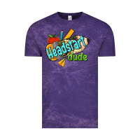Cloud Purple headstart dude Vintage Tee - RanaPortraitStore