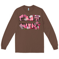Chestnut breast cancer emt emergency medical technician Long Sleeve Tee - LillyAllenDesigns