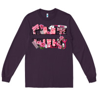 Plum breast cancer emt emergency medical technician Long Sleeve Tee - LillyAllenDesigns