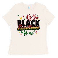 Bone It's the black excellence for me Ladies Tee - FaDigitalArtStudio