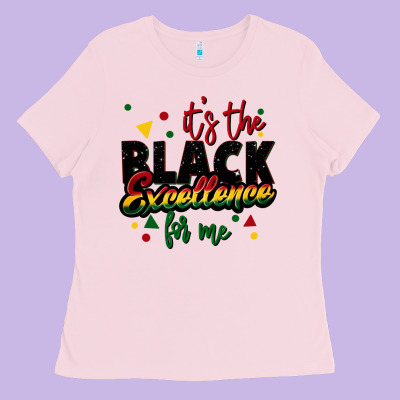 It's The Black Excellence For Me Ladies Tee Designed By Fadigitalartstudio