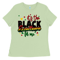 Matcha It's the black excellence for me Ladies Tee - FaDigitalArtStudio