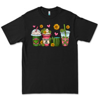 Black stuck on you cactus coffee cups Premium Tee - OliviaCreatesArt