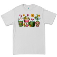 Dove Grey stuck on you cactus coffee cups Premium Tee - OliviaCreatesArt