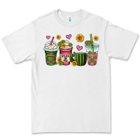 White stuck on you cactus coffee cups Premium Tee - OliviaCreatesArt