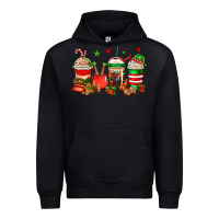 Black Christmas elfs coffee Urban Hoodie - Jasminsmagicworld