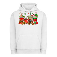 Pigment Lunar Rock Christmas elfs coffee Urban Hoodie - Jasminsmagicworld