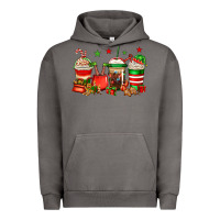 Pigment Tornado Christmas elfs coffee Urban Hoodie - Jasminsmagicworld