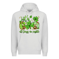 Dove Grey with god all things are possible Premium Hoodie - Artiststas
