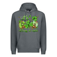 Rock with god all things are possible Premium Hoodie - Artiststas