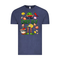 Vintage Denim im the chef elf Vintage Tee - FaDigitalArtStudio