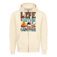 Sandshell life is better by the campfire Zipper Hoodie - JahusDesignShop