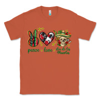 Copper Peace love dia de los muertos Mexico Classic Tee - HowdyJamesFarm