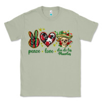 Matcha Peace love dia de los muertos Mexico Classic Tee - HowdyJamesFarm