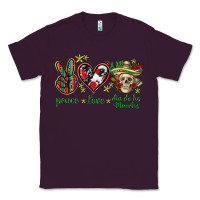 Plum Peace love dia de los muertos Mexico Classic Tee - HowdyJamesFarm