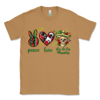 Toasted Coconut Peace love dia de los muertos Mexico Classic Tee - HowdyJamesFarm