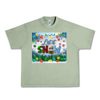 Oil Green let it snow tumbler Urban Heavy Tee - BundleAndBundleShop