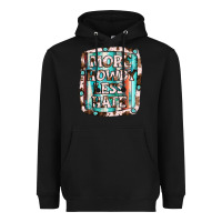 Black more howdy less hate Heavyweight Hoodie - JahusDesignShop