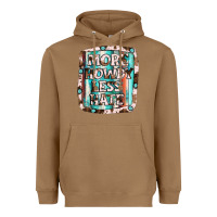 Toasted Coconut more howdy less hate Heavyweight Hoodie - JahusDesignShop