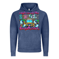 Vintage Denim captain of the struggle bus bus Vintage Hoodie - CowhideDigitalArt