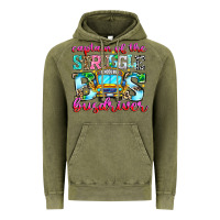 Vintage Olive captain of the struggle bus bus Vintage Hoodie - CowhideDigitalArt