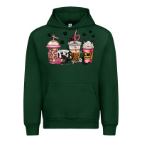 Foreset Green cat mom coffee Urban Hoodie - Jasminsmagicworld