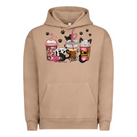 Pigment Burro cat mom coffee Urban Hoodie - Jasminsmagicworld