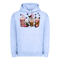 Pigment Grape Ice cat mom coffee Urban Hoodie - Jasminsmagicworld