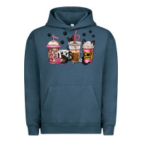 Pigment Midnight Navy cat mom coffee Urban Hoodie - Jasminsmagicworld