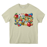 Mossy autism teacher Heavy Core Tee - CowGirlArtShop
