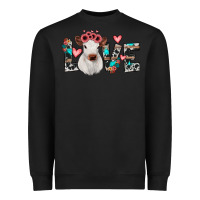 Black calf love Heavyweight Sweatshirt - JahusDesignShop