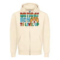 Sandshell birthday boy to level up Zipper Hoodie - JahusDesignShop