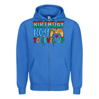 True Royal birthday boy to level up Zipper Hoodie - JahusDesignShop