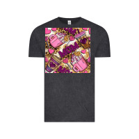 Vintage Black Mom Coffee Cups With Leopard Digital Paper Vintage Tee - BundleAndBundleShop