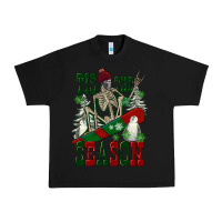 Black tis the season skeleton snowboard Urban Heavy Tee - FaDigitalArtStudio