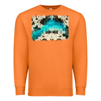 Carrot turquoise, cowhide backgraund Premium Sweatshirt - JahusDesignShop