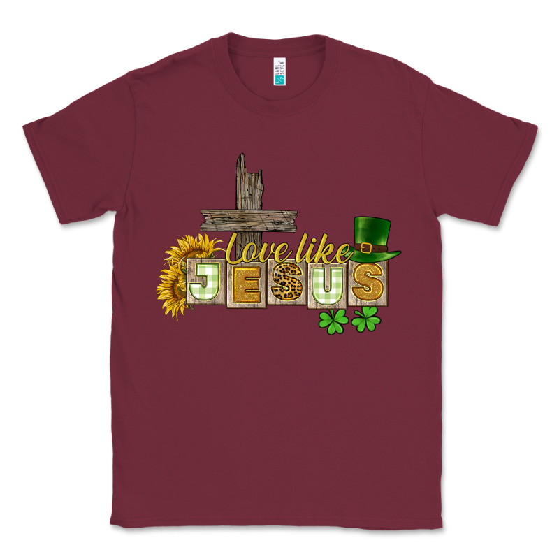 Love Like Jesus St. Patrick's Classic Tee by CowGirlArtShop | Teevron