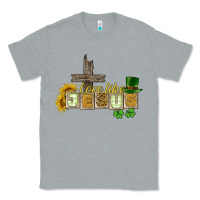 Heather Grey Love like Jesus St. Patrick's Classic Tee - CowGirlArtShop