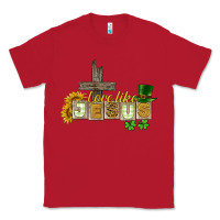 Red Love like Jesus St. Patrick's Classic Tee - CowGirlArtShop